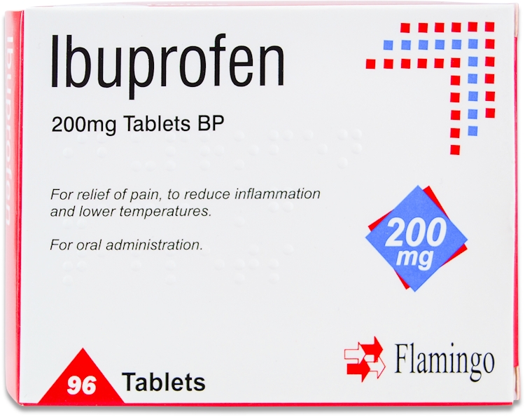 Ibuprofen 200mg 96 Tablets