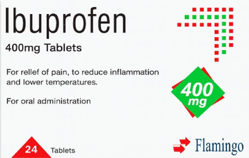 Flamingo Ibuprofen 400mg 24 Tablets