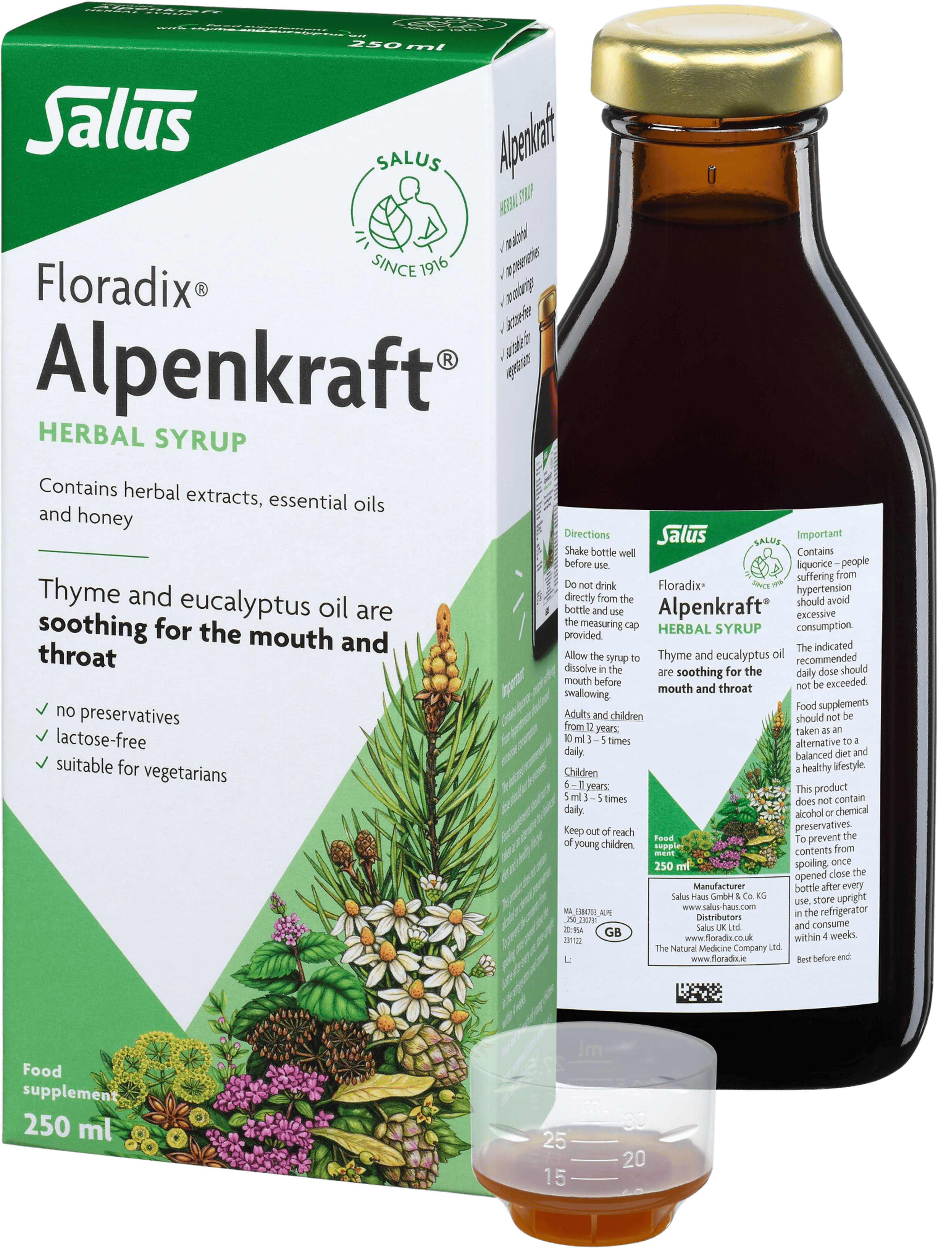 Floradix Alpenkraft Herbal Syrup 250ml