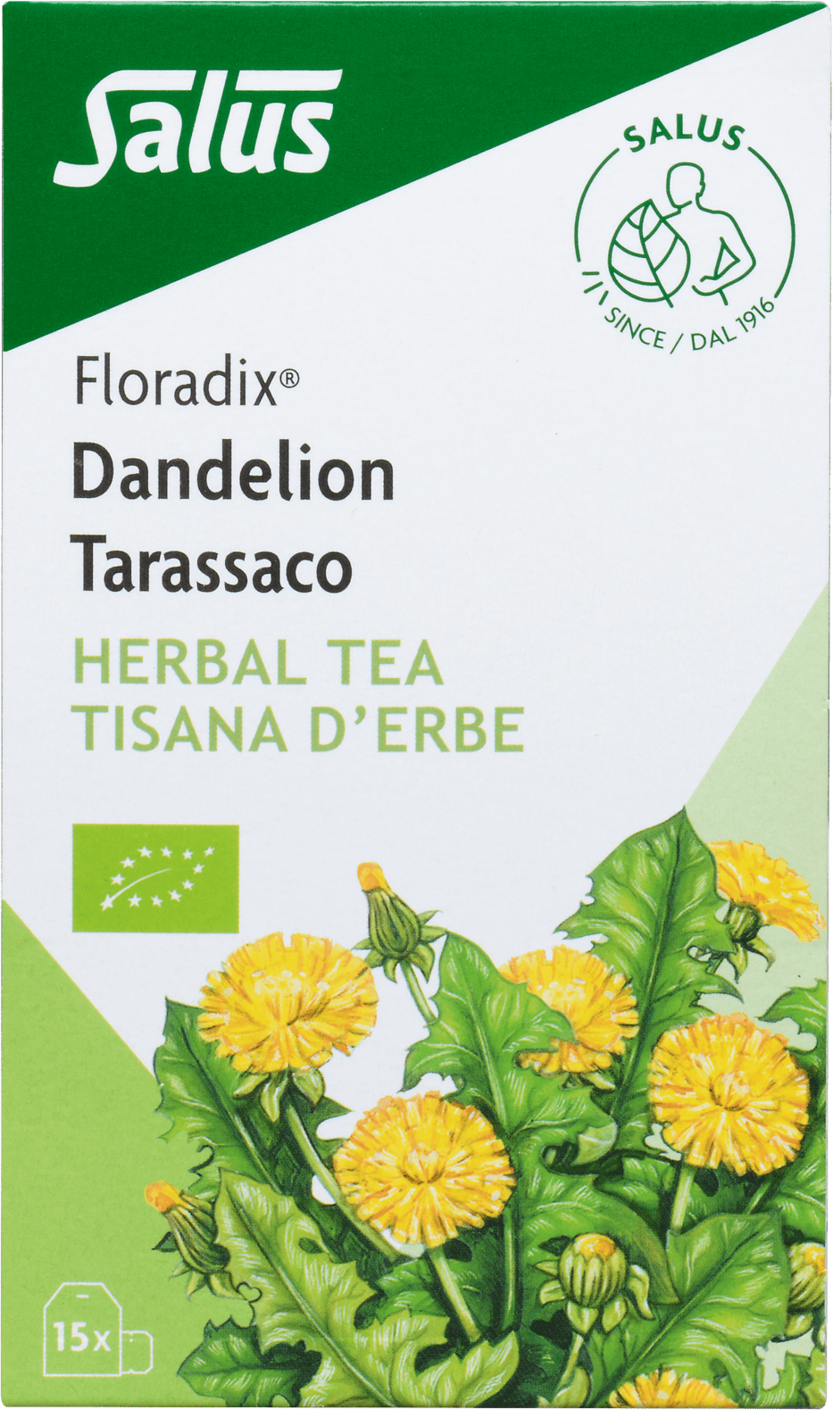 Floradix Herbal Tea Dandelion 15 Teabags