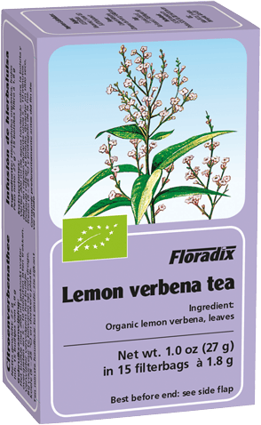 Floradix Herbal Tea Lemon Verbena 15 Teabags