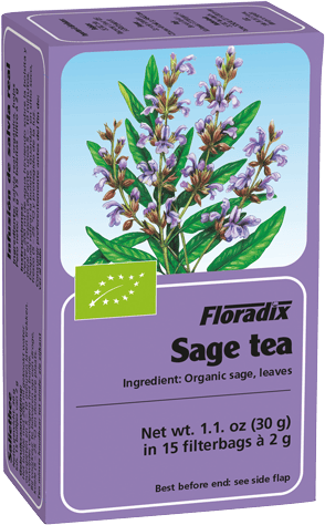Floradix Herbal Tea Sage 15 Teabags