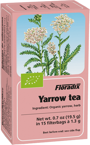 Floradix Herbal Tea Yarrow 15 Teabags