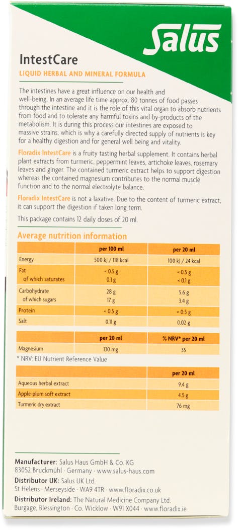 Floradix IntestCare 250ml - 3