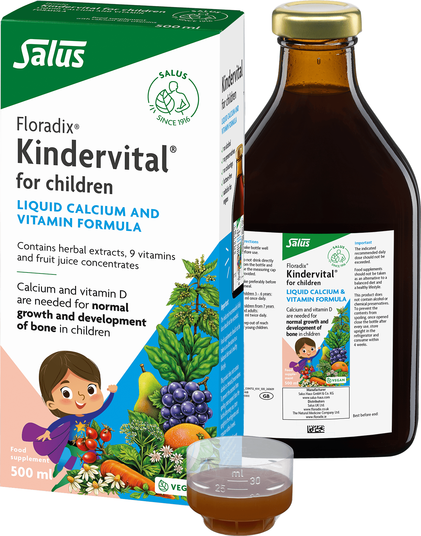 Floradix Kindervital for Children 500ml