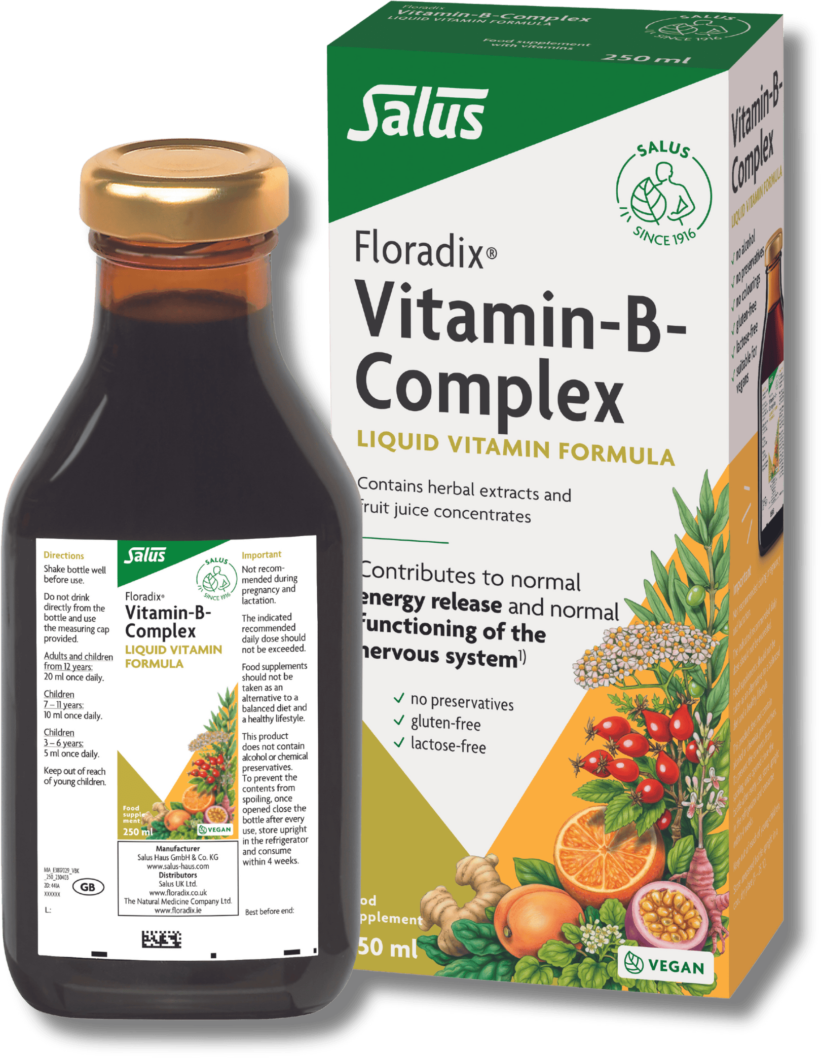 Floradix Vitamin B Complex 250ml