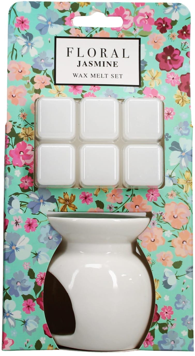 Floral Jasmine Wax Melt & Burner Set 60g