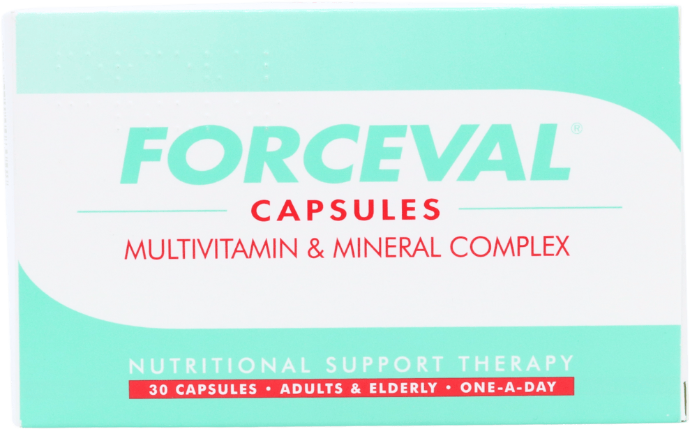 Forceval Multivitamin & Mineral Complex 30 Capsules