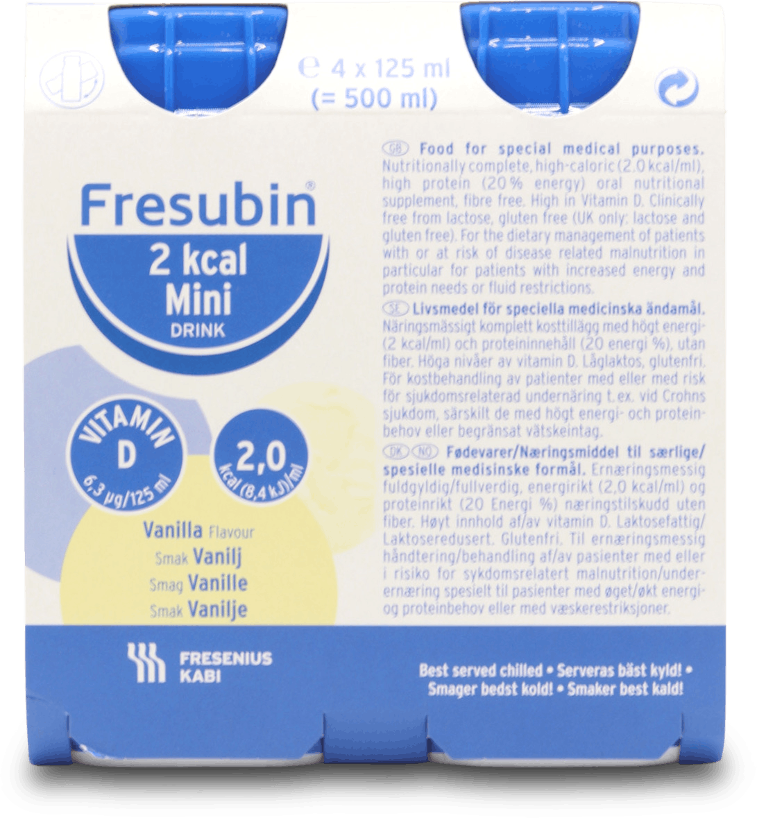 Fresubin 2kcal Mini Vanilla 4x125ml