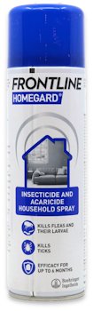 FRONTLINE® HOMEGARD flea spray treatment for the home
