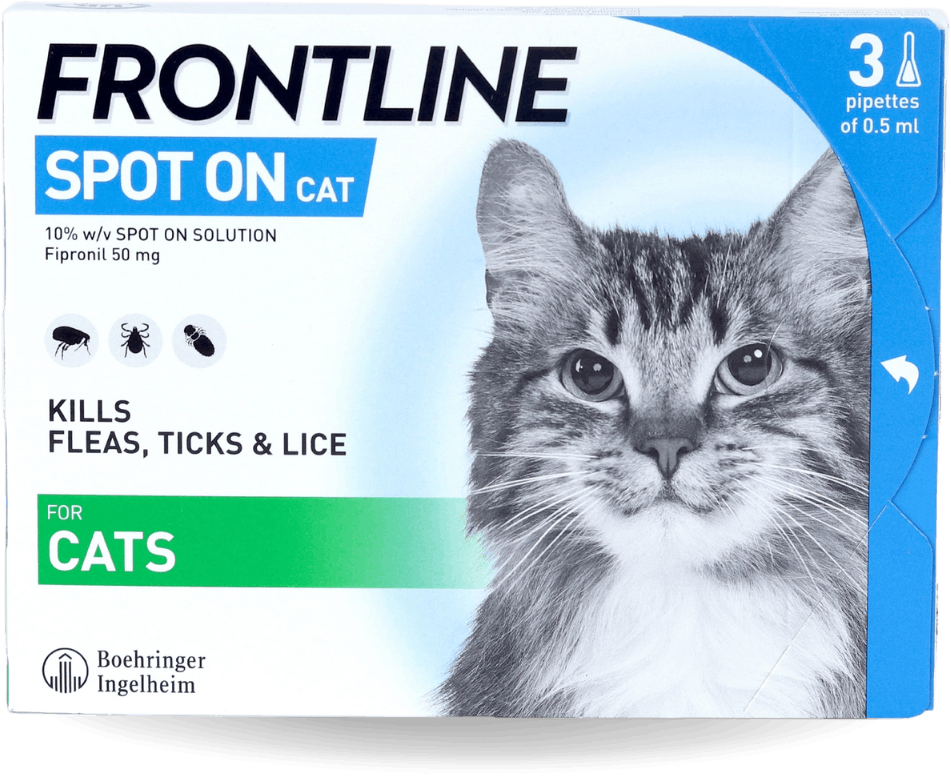 Frontline Spot On for Cats 3 Pack