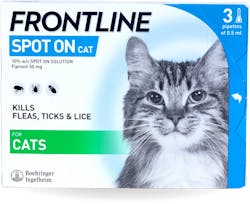 Frontline Spot On for Cats 0.5ml 3 pack