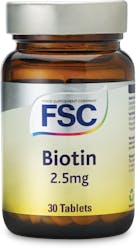 FSC Biotin 2.5mg 30 Tablets