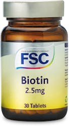 FSC Biotin 2.5mg 30 Tablets