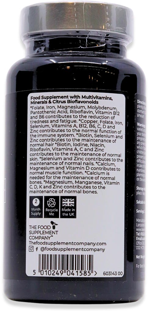 The Food Supplement Company Cantamega 60 Tablets - 2