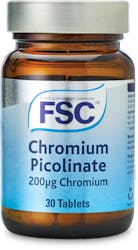 FSC Chromium Picolinate 200µg 30 Tablets