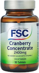 FSC Cranberry 2400mg 30 Tablets