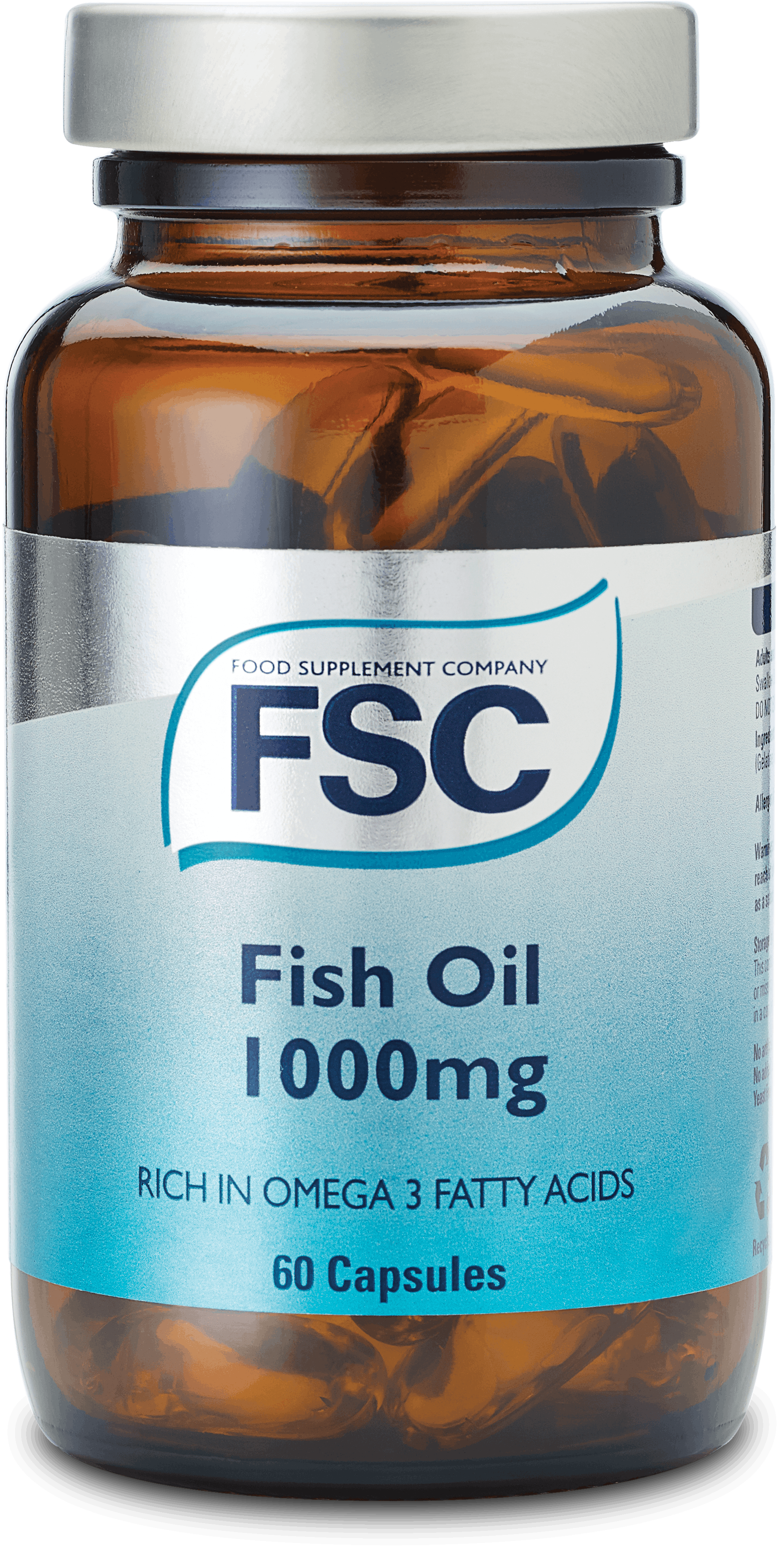 FSC Foil Fish Oil 1000mg 90 Capsules | Medino