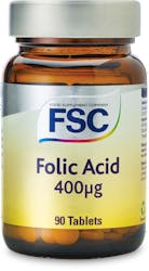 FSC Folic Acid 400mcg 90 Tablets