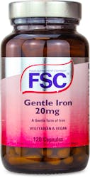 FSC Gentle Iron 20mg 120 Capsules