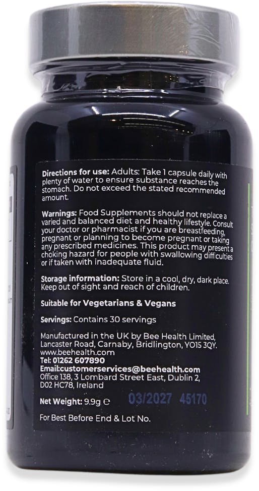The Food Supplement Company Ginger 500mg 30 Capsules - 3