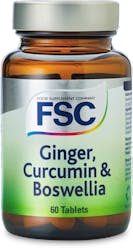 FSC Ginger, Curcumin & Boswellia 60 Tablets