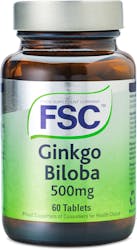 FSC Ginkgo Biloba 500mg 60 Tablets