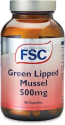 FSC Green Lipped Mussel 500mg 90 Capsules