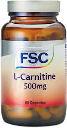 FSC L-Carnitine 500mg 60 Capsules