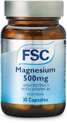 FSC Magnesium 500mg 30 Veg Capsules