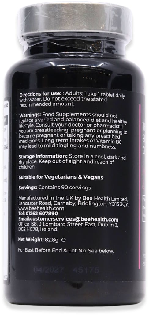 The Food Supplement Company Magnesium Vitamin B6 90 Tablets - 3