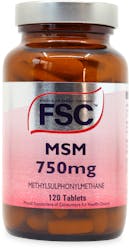 FSC MSM 750mg 120 Tablets
