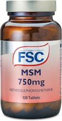 FSC MSM 750mg 120 Tablets