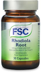 FSC Standardised Rhodiola 30 Vegetarian Capsules