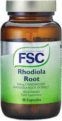 FSC Standardised Rhodiola Root Extract 500mg 90 Capsules