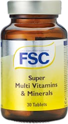 FSC Super Multi Vitamin and Minerals 30 Tablets