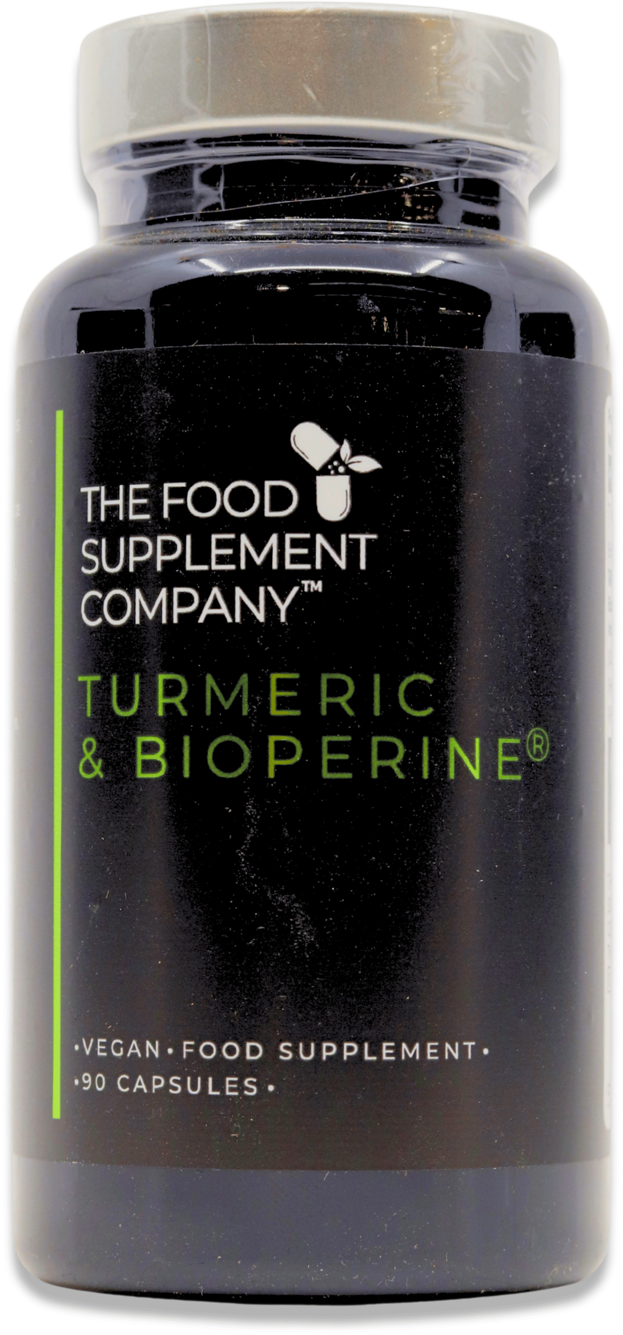 The Food Supplement Company Turmeric & Bioperine 90 Capsules