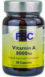 FSC Vitamin A 8000IU 90 Capsules