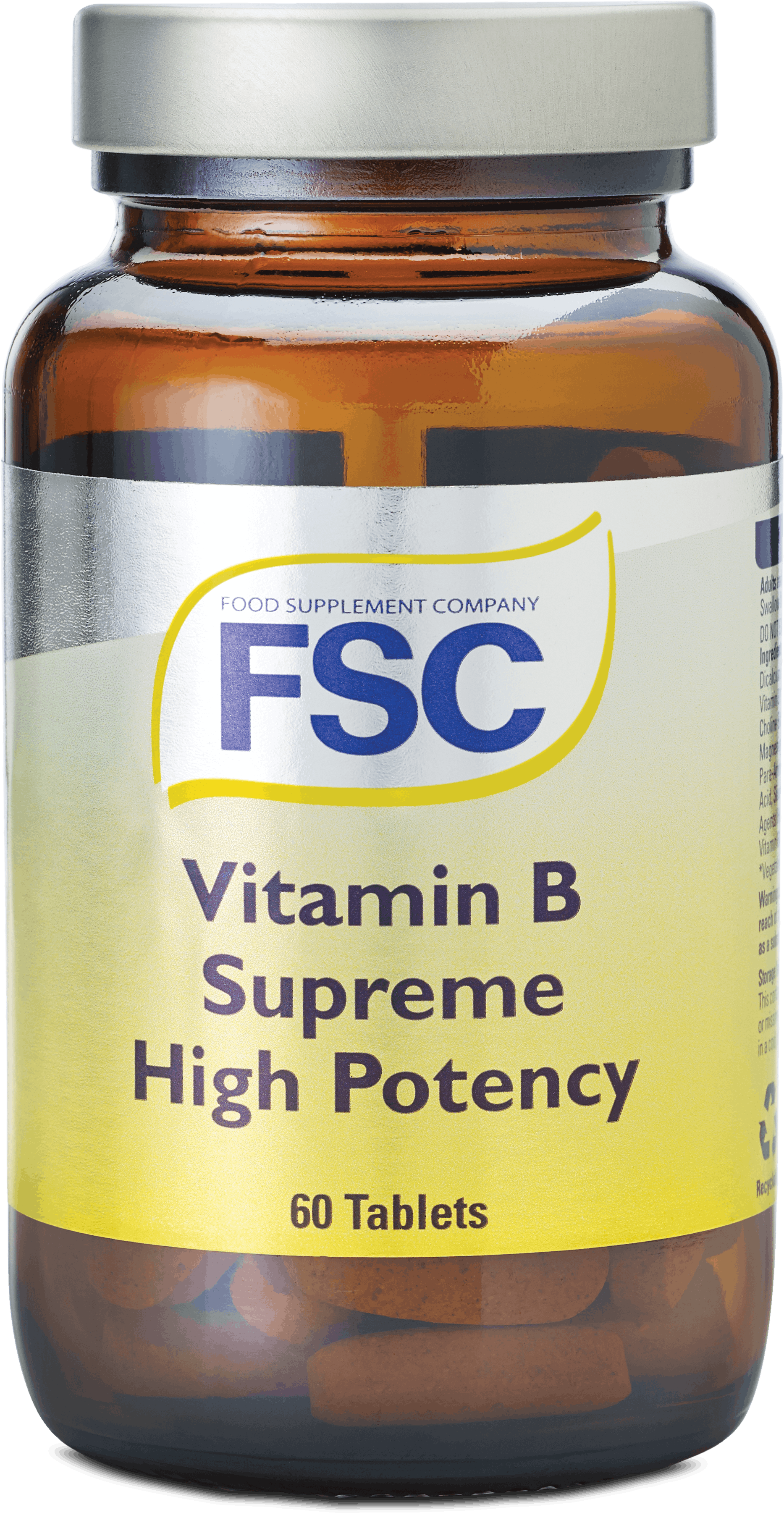 FSC Vitamin B Supreme High Potency 60 Tablets | Medino