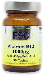 FSC Vitamin B12 1000Ug 30 Tablets