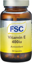 FSC Vitamin E (D-Alpha-Tocopherol) 400IU 90 Capsules
