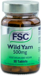 FSC Wild Yam 500mg 30 Tablets