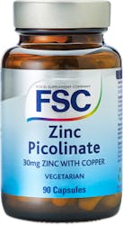 FSC Zinc Picolinate with Copper 30mg 90 Tablets