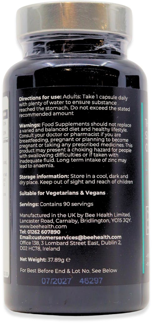 The Food Supplement Company Zinc (Picolinate) with Copper 90 Capules - 3