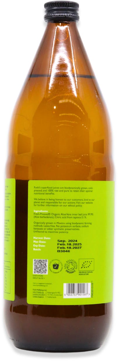 Fushi Organic Aloe Vera Juice 500ml - 3