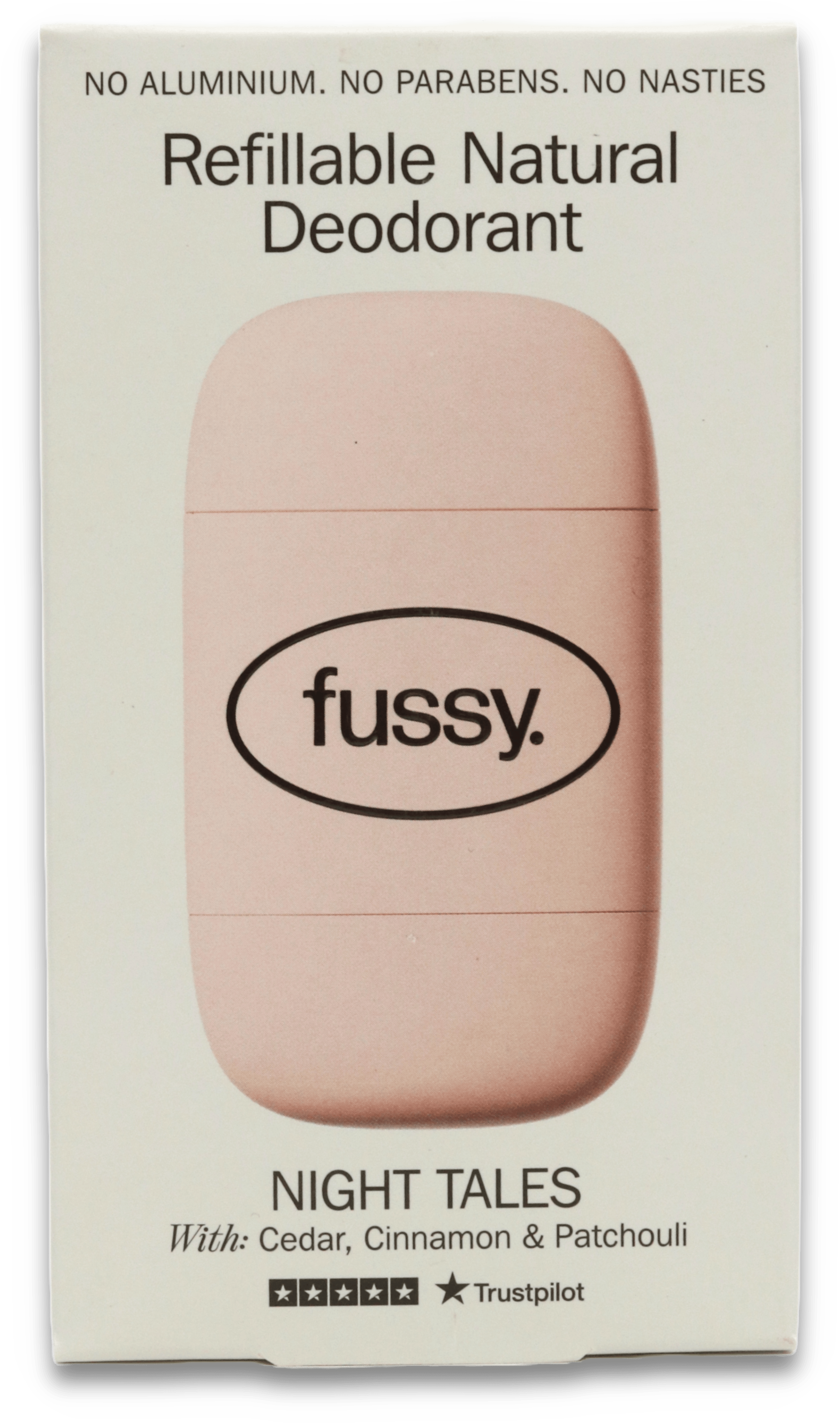 Fussy Natural Deodorant Night Tales Starter Pack