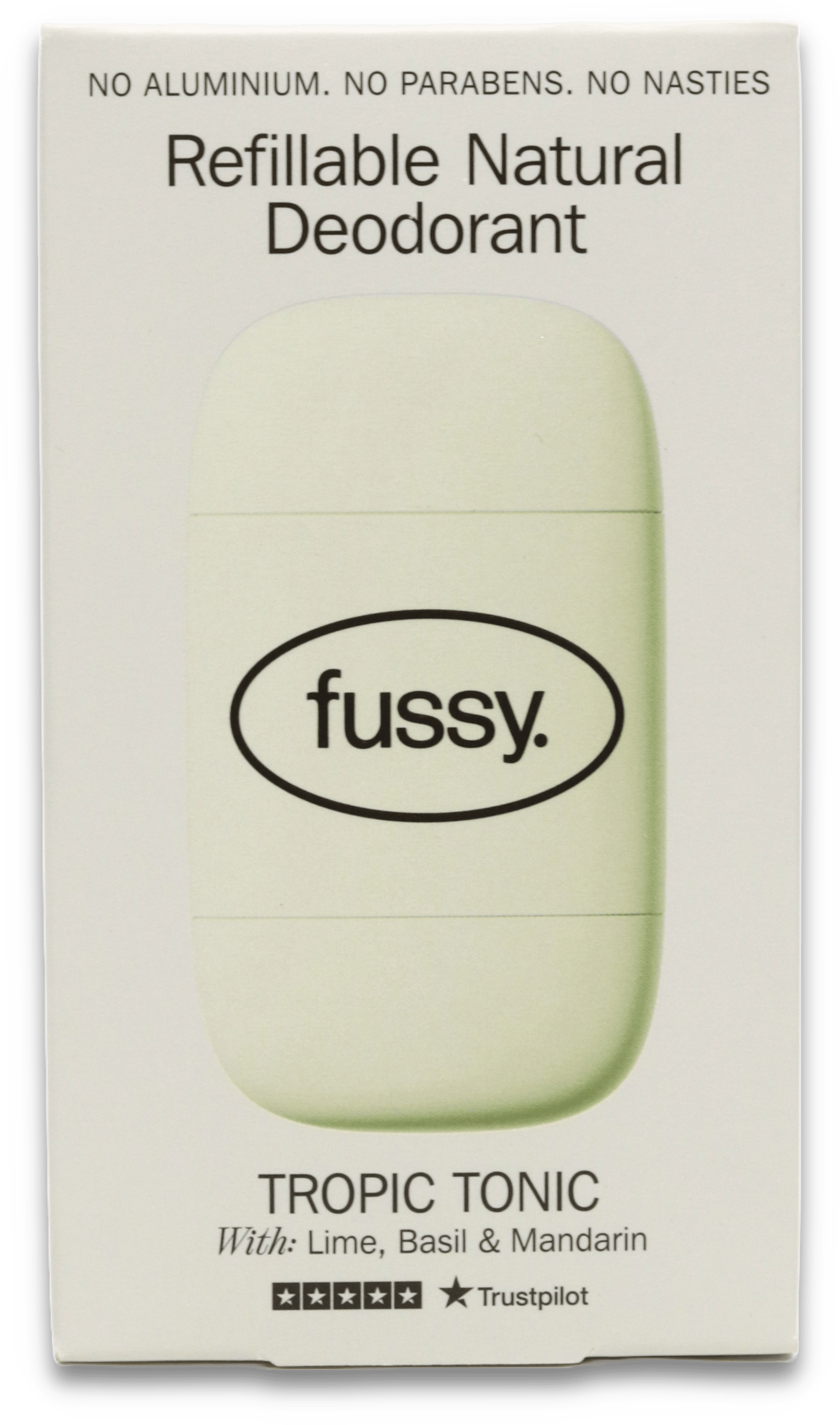 Fussy Natural Deodorant Tropic Tonic Starter Pack