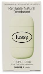 Fussy Natural Deodorant Tropic Tonic Starter Pack