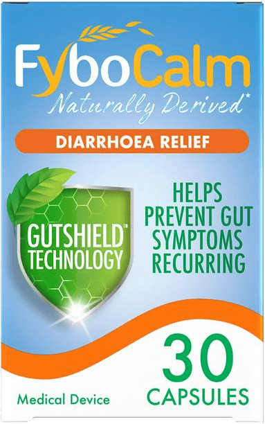 Fybocalm Diarrhoea Relief 100mg 30 Capsules