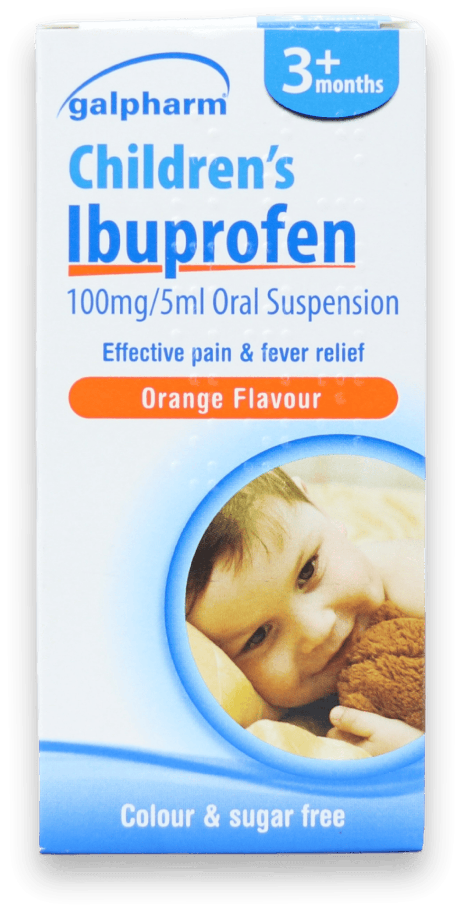 Galpharm Children's Ibuprofen 100mg/5ml Oral Suspension Orange 100ml